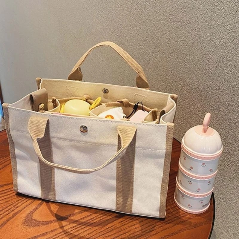 Fashionable Diaper Bag with Adjustable Straps Convertible Shoulder Bag 425F