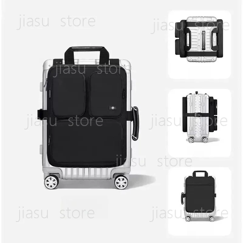 Portable Luggage Expander Storage Bag, Lightweight Travel Organizer Wristlet Pouch for 20 Inch Suitcase