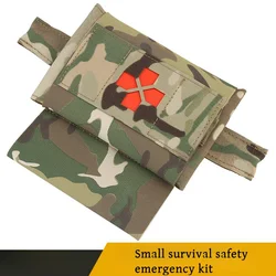 Micro trauma first aid kit, storage bag, trauma survival kit accessories