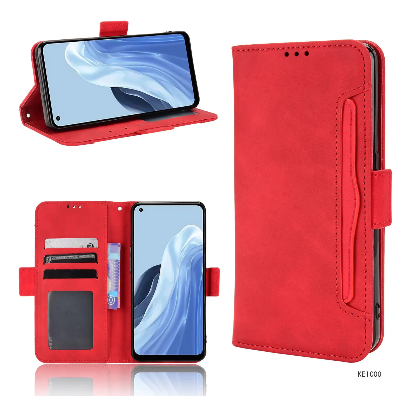 Fundas Magnetic Flip Cover for OPPO Reno 9A 7A 9 7 A Reno9A Reno10 Pro Plus Reno10Pro+ Wallet Clip Stand Holder Leather Case