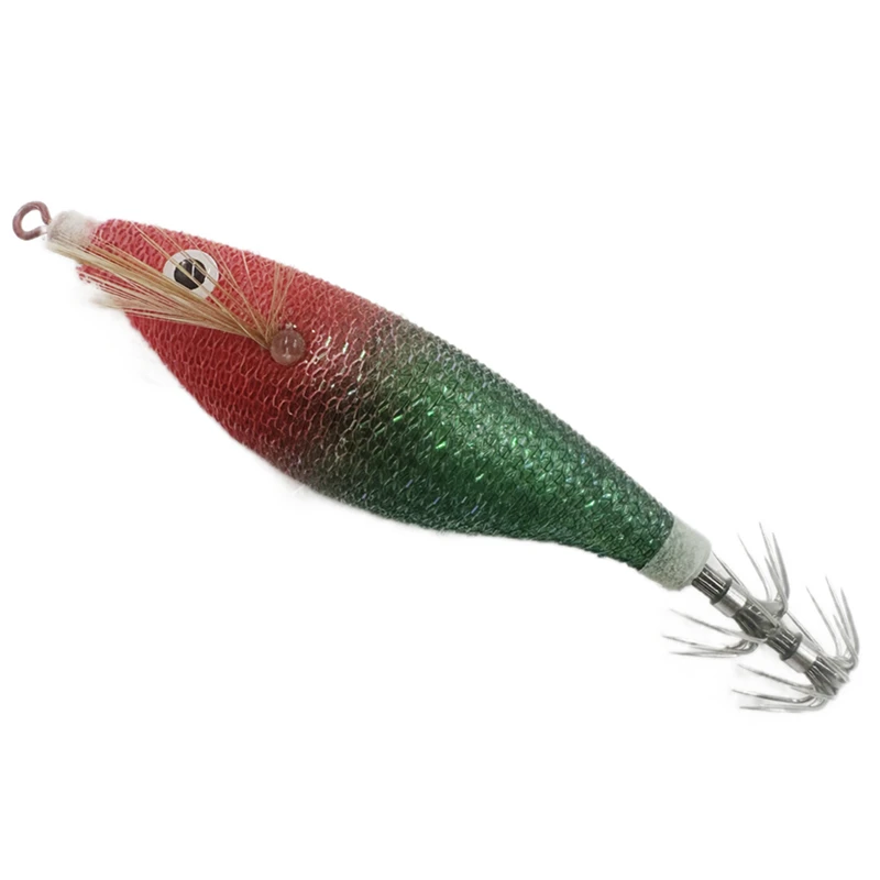 shrimp wood lure UV Jig Squid Rush EGI Baits Japanese yozuri Gambar Floating Sutte Octopus Squid Jig