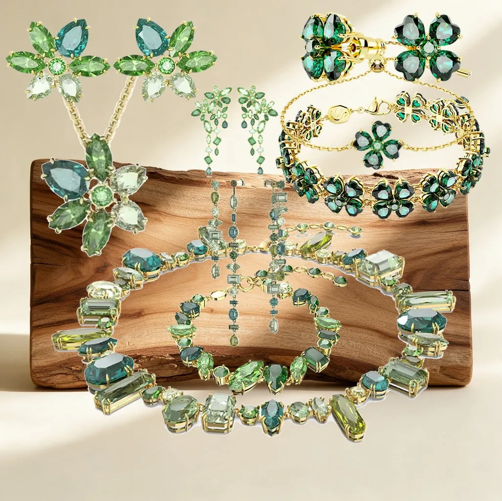 2026 New Arrival Mixed Cut Sparkling for Her Perfect Holiday Gift Fashion Jewelry Niche Design Limited Time Offer