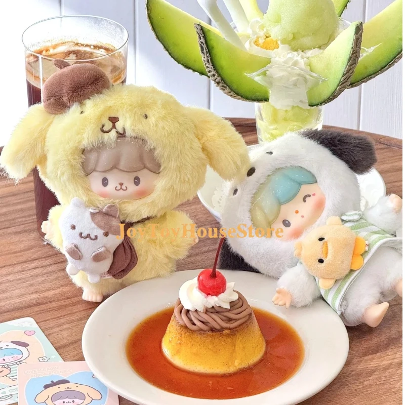 

Аутентичная семейная серия Zhuo King Sanrio Youyou Lianmeng, виниловая слепая коробка для лица, модные игрушки, загадочная коробка, индивидуальные подарки для девочек