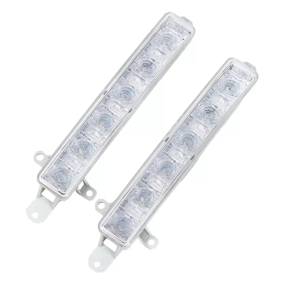 1pcs Car Daytime Running Light For Citroen C1 Peugeot 107 108 6LED White Daytime Running Lamp Car Accessory 9677409380