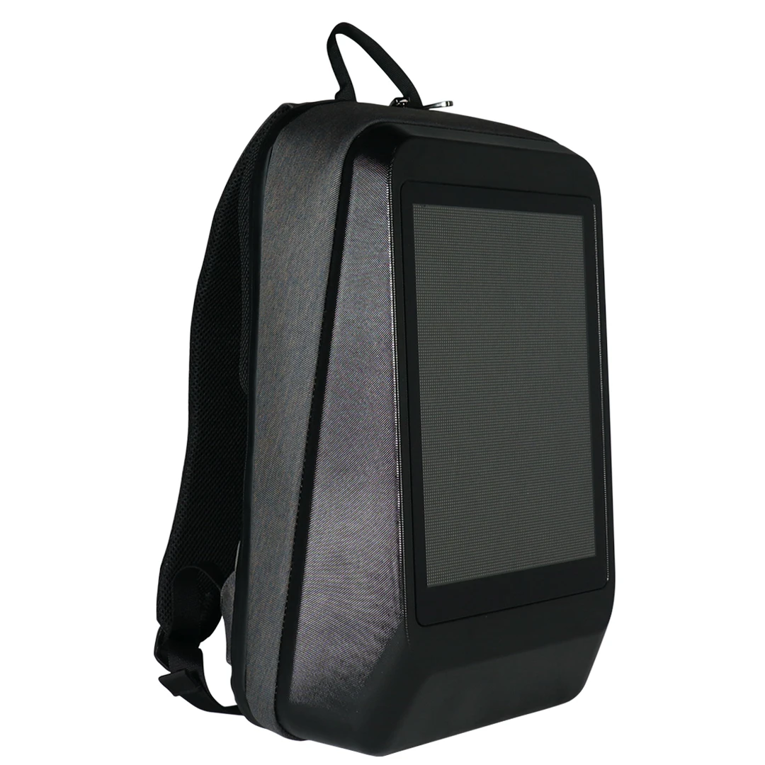 2022 New Hard Shell  Waterproof Smart WIFI APP Control LED Bag LED Billboard Backpack For DIY Travelling Advertising Showing