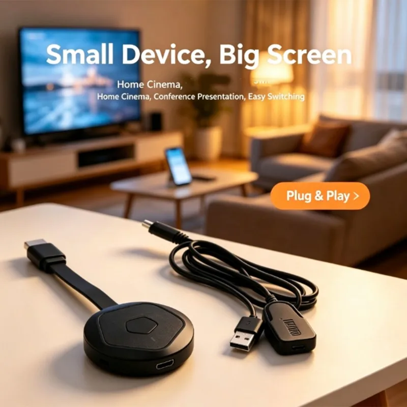 BETTER MEG28 Wireless Screen Mirroring Adapter Plug-And-Playtop8