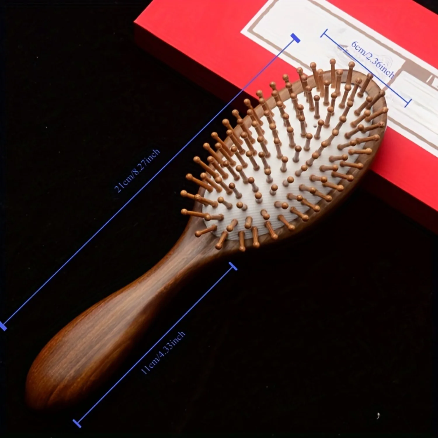Handle Hair Brush with Bamboo  - огляд і ціна Bamboo Hair Brush