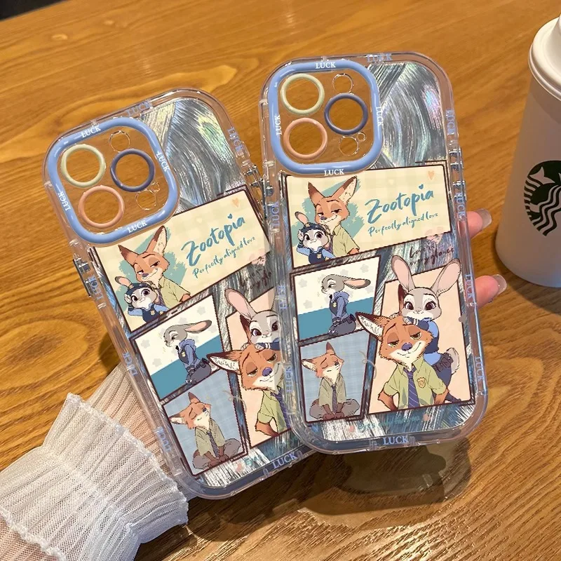 

Чехол для телефона Zootopia 2, IPhone 17 Pro Max 17 17pro, противоударный мягкий силиконовый чехол-бампер, защитная задняя крышка, Рождественский подарок