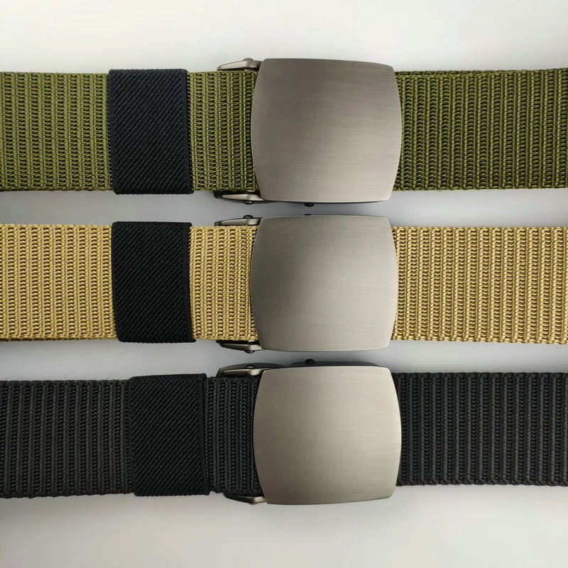 Nieuwe tactische gesp voor mannen legering materiaal toepassing van militair canvas lichaamsbreedte 40 mm hoge kwaliteit ontwerp merk gesp