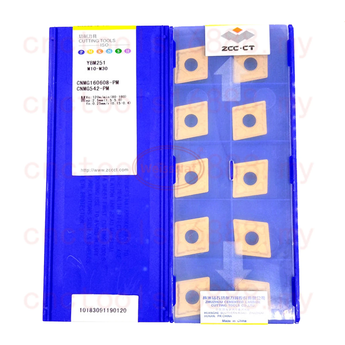 

ZCC.CT CNMG120404 CNMG120408 CNMG160608-PM YBM251 Carbide Insert CNMG Inserts