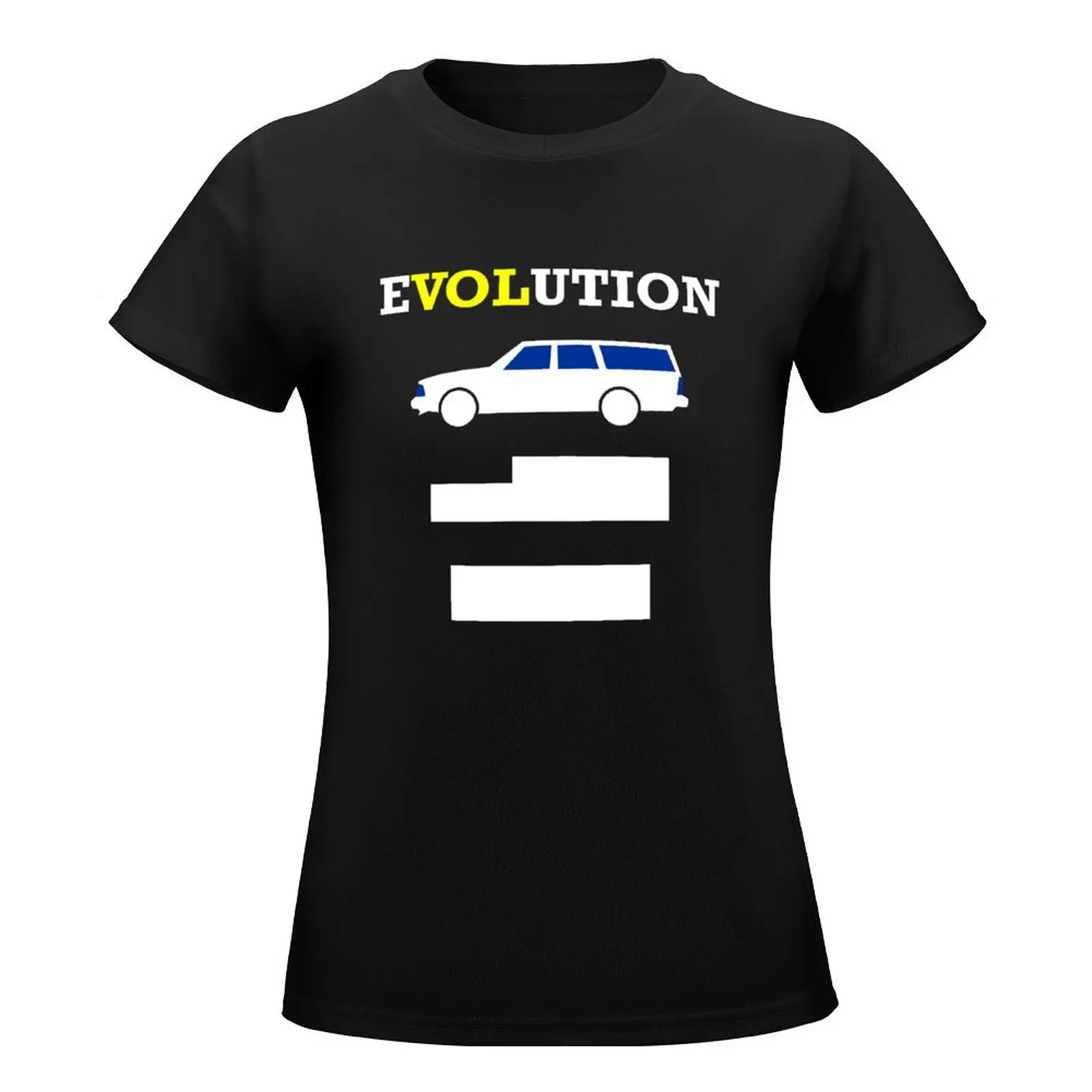 eVOLution (2) T-Shirt tops female cute clothes Women's tops