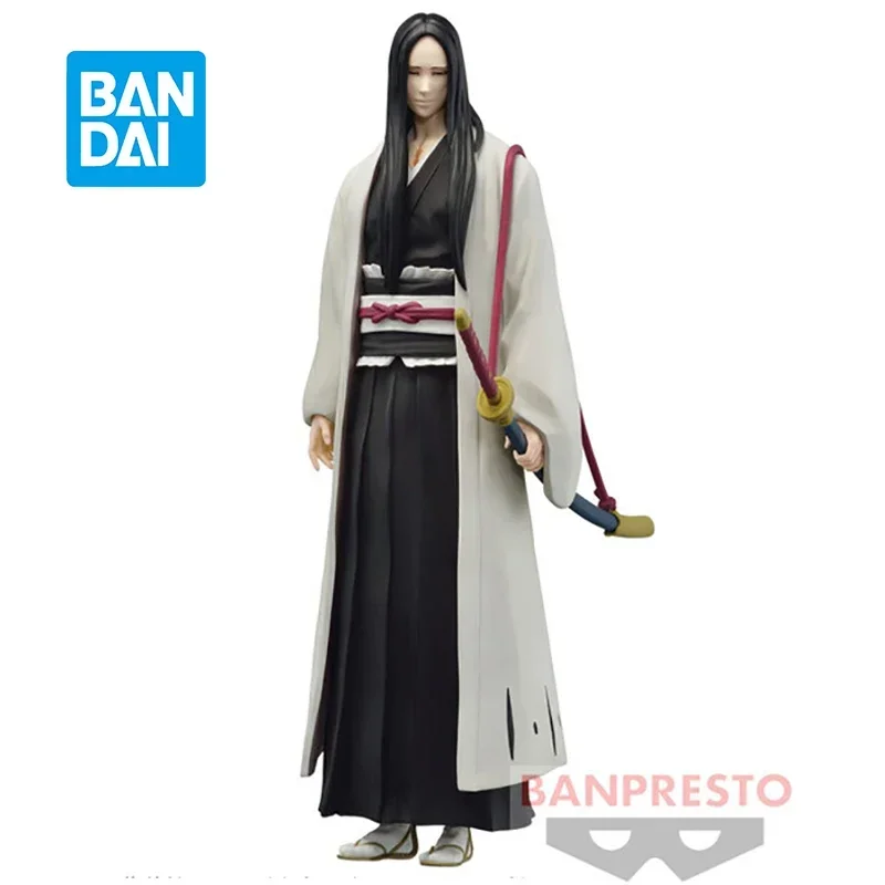 Original Bandai BLEACH Solid and Souls Unohana Retsu Anime Figure Collection Ornaments Figure Toys Gift 15cm