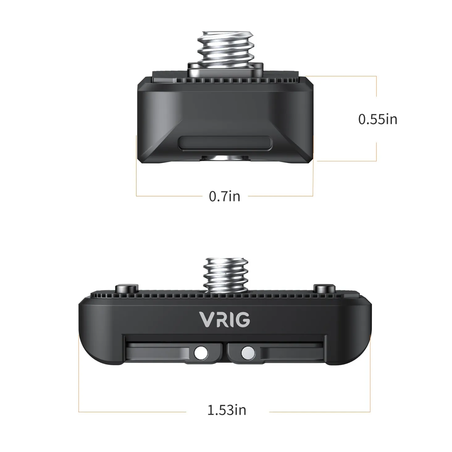 VRIG 마그네틱 퀵릴리즈 어댑터 베이스, 카메라 삼각대 마운트, 퀵릴리즈 마운트 교체, Insta360 X4, AC18, AC19, 3-in-1