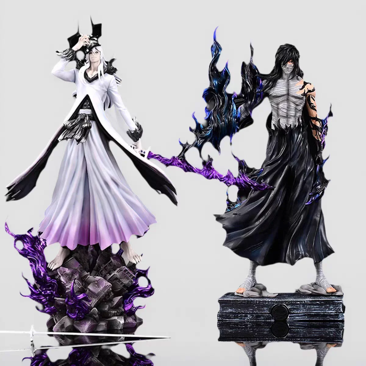 Bleach anime figura kurosaki ichigo figura zangetsu figura saigo no getsuga tenshō estatueta pvc personalizado estátua modelo brinquedo presente