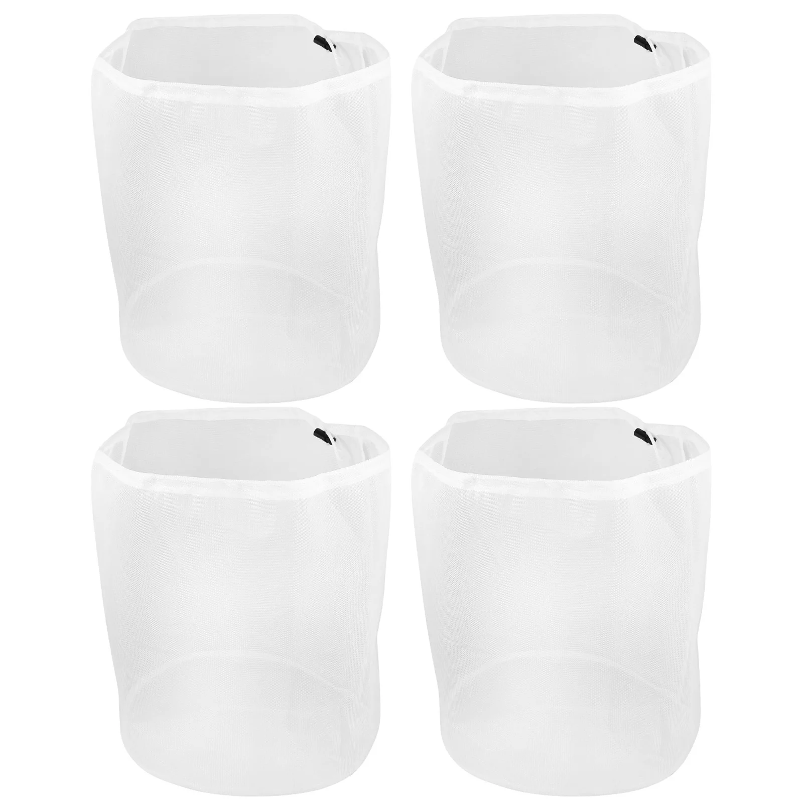 

4pcs Washing Bags Mesh Wash Bags Drawstring Storage Mesh Laundry Bag Suitable Clothes Pillows Travel ganizer