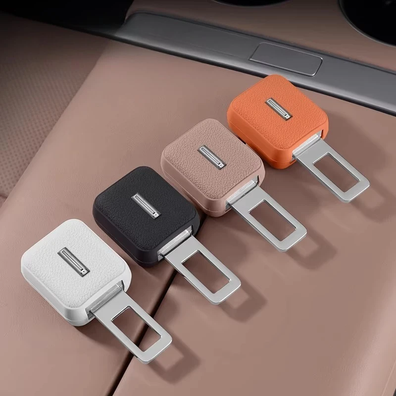 Extensor de Hebilla de Cinturón de Seguridad para WEY 07 Goshan Lanshan MPV, Conector de Cinturón de Seguridad de Aleación de Zinc y Silicona, Accesorios para Cinturón de Seguridad de Automóvil