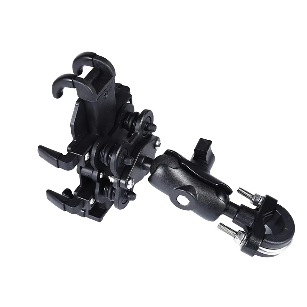 Motorrad Reiten GPS Elektrische Fahrrad Aluminium Fahrrad Legierung Motorrad Lenker Telefon Halter Ständer Halterung Schock Absorbieren