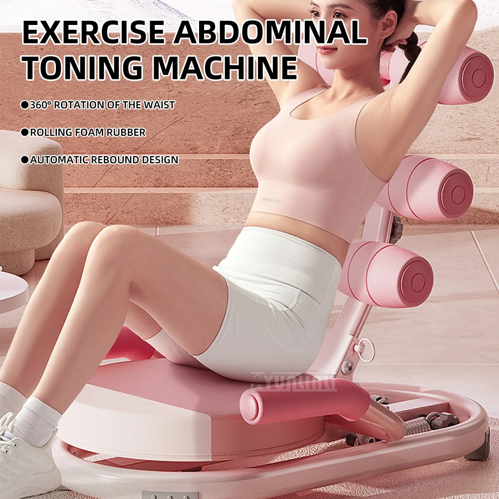 

Sit-Up Assisting Sports Equipment Waist Trimmer Belly Reduction Curling Machine for Fitness And Exercise
