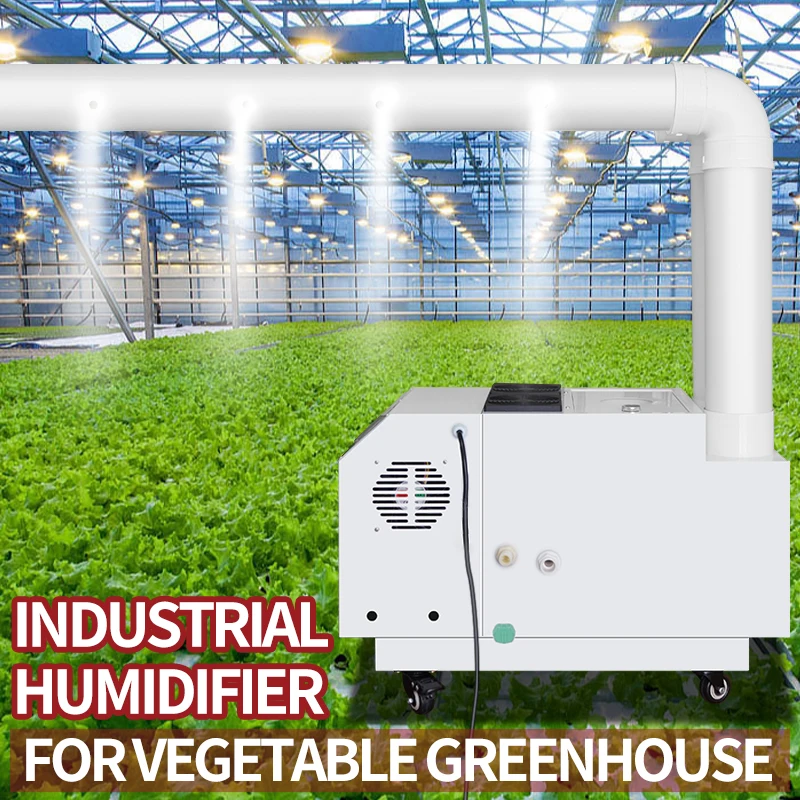14 KG/H Stainless Steel Greenhouse Mushroom Growing Equipment Industrial Ultrasonic Air Humidifier