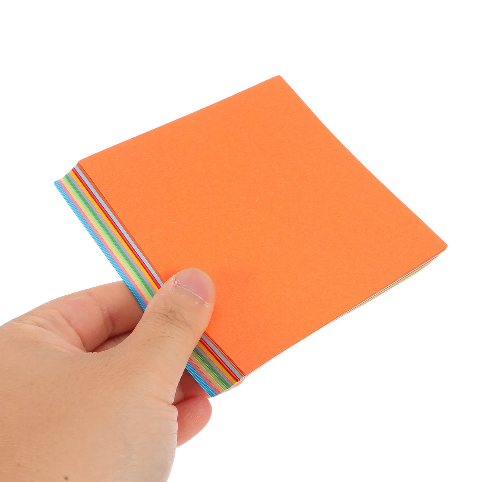 10pcs Colored Origami Paper Set – Smooth Square Sheets for Beginners, Crane & Flower Folding Crafts