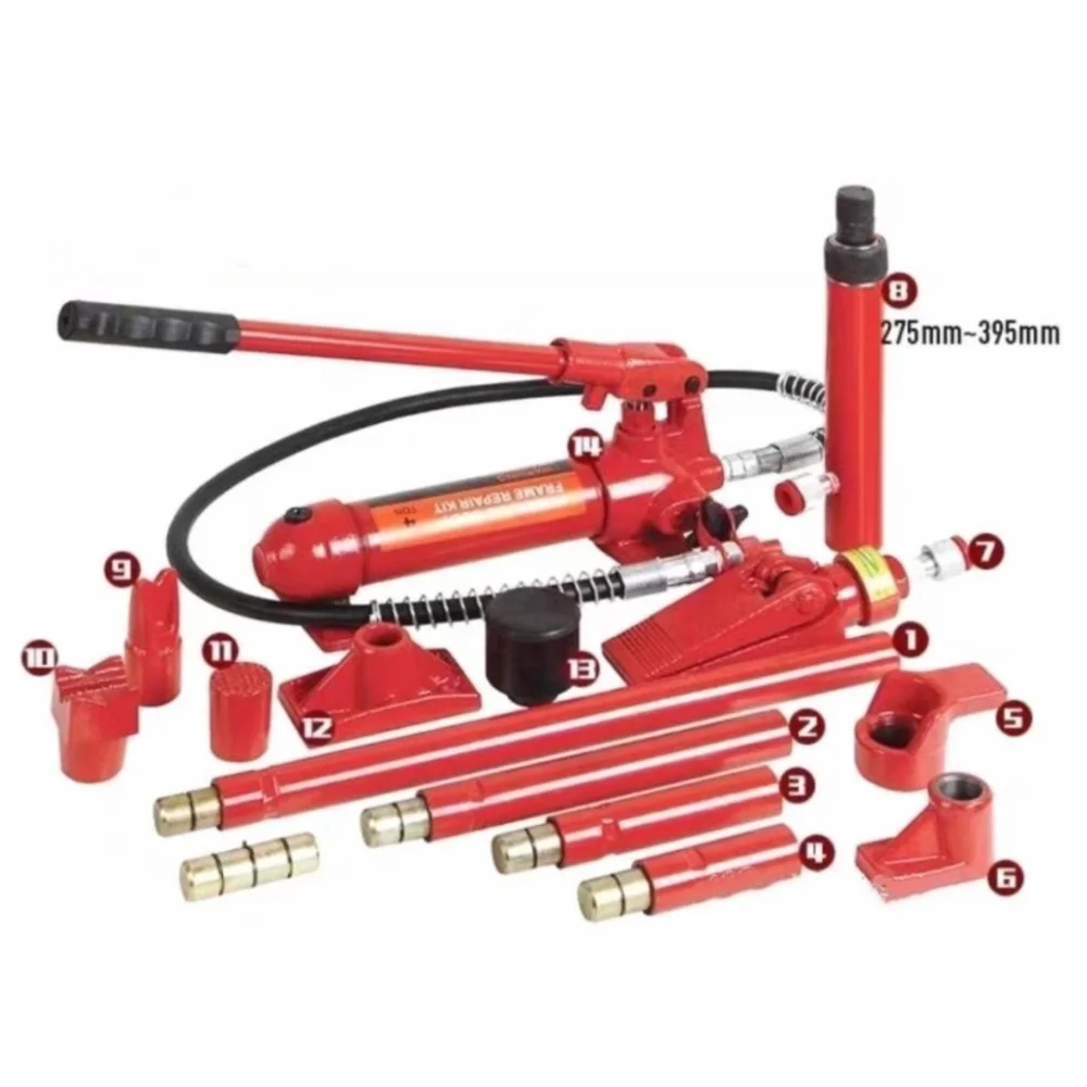 

Hot Sale 4Ton Steel Split Car Jack for Dent Repair in Garages and Auto Workshops