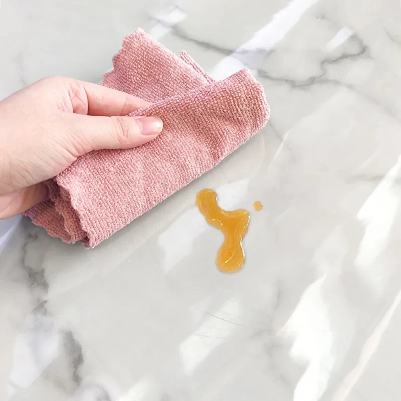 مفرش المائدة البلاستيكية الشفافة مقاوم للماء مفرش المائدة المطبخ وسادة الزجاج لينة القماش مفرش المائدة النفط واقية الجدول حصيرة غطاء الطاولة