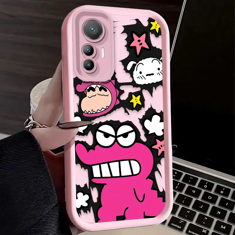 Shin Nohara Cartoon Shockproof Case For Xiaomi Mi 17 Pro Max 15 Ultra 14 13 12 12X 12S 11 Lite 5G NE 15T 14T 13T 12T 11T Pro view 6