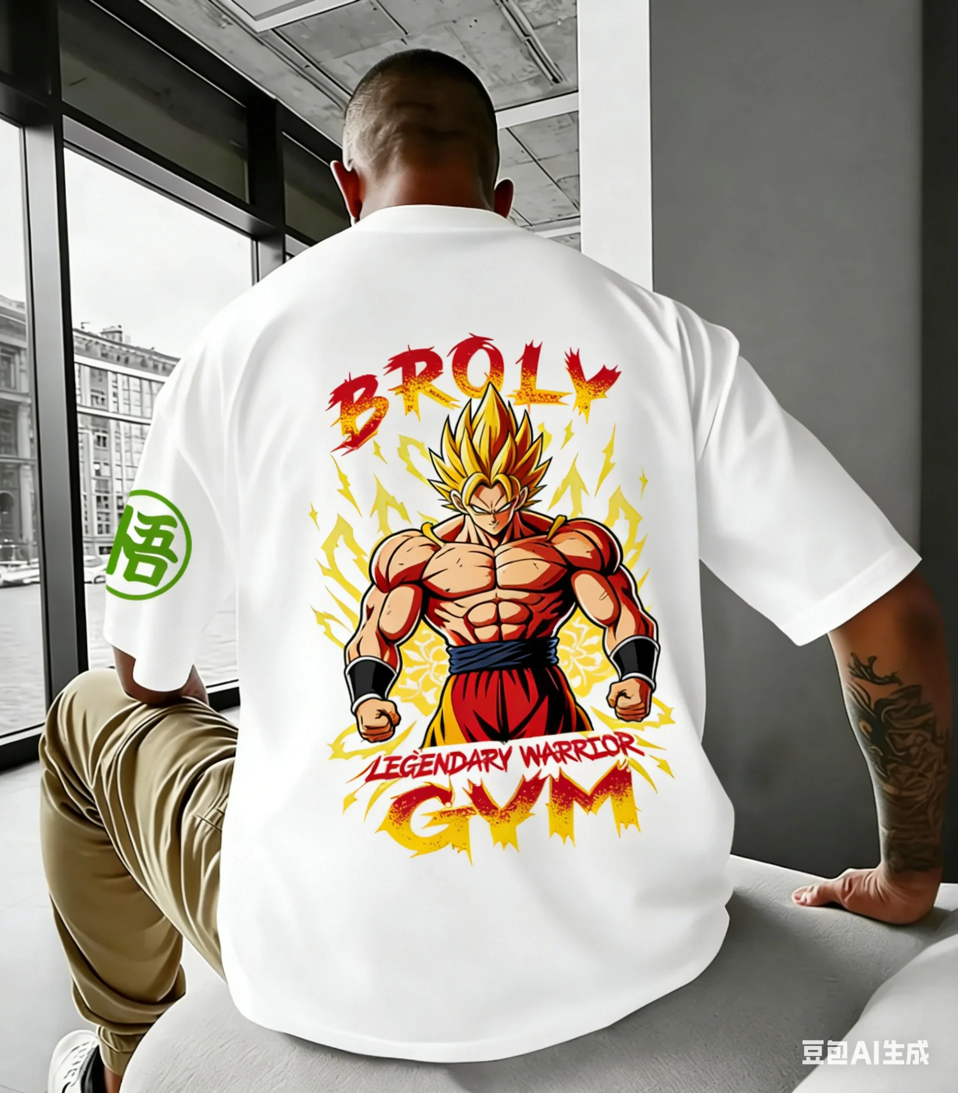 

Минималистичная футболка с принтом Dragon Ball Goku, свободного кроя, подходит для повседневной носки, универсальная, унисекс, с коротким рукавом.