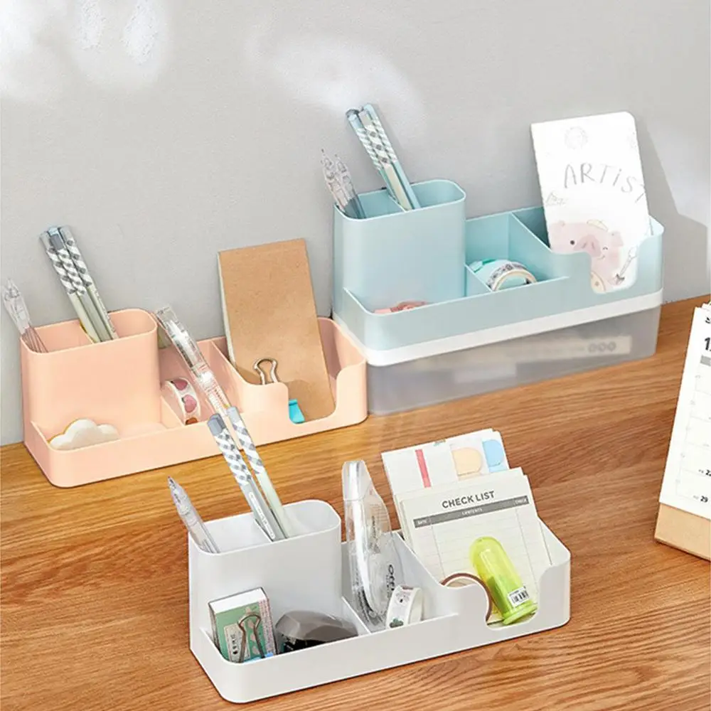 Storage Box Small Footprint High Quality Materials Reusable Multi Scenario Use Office Organizing Box U-shaped Design