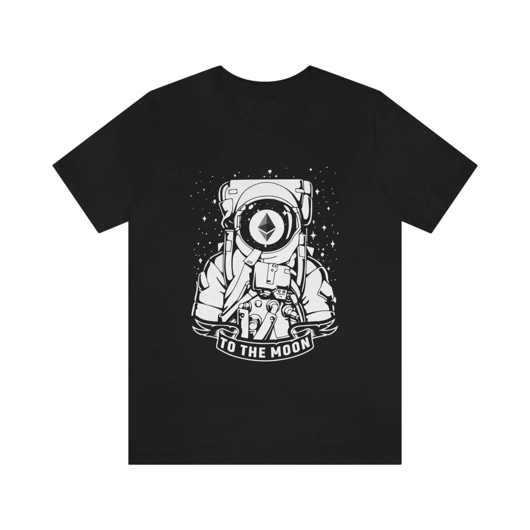 T-shirt Ethereum Astronaut sur la Lune, Bitcoin, Bitcoin Crypto amusant, Cadeau crypto-monnaie, T-shirt BTC, HODL, Blockchain
