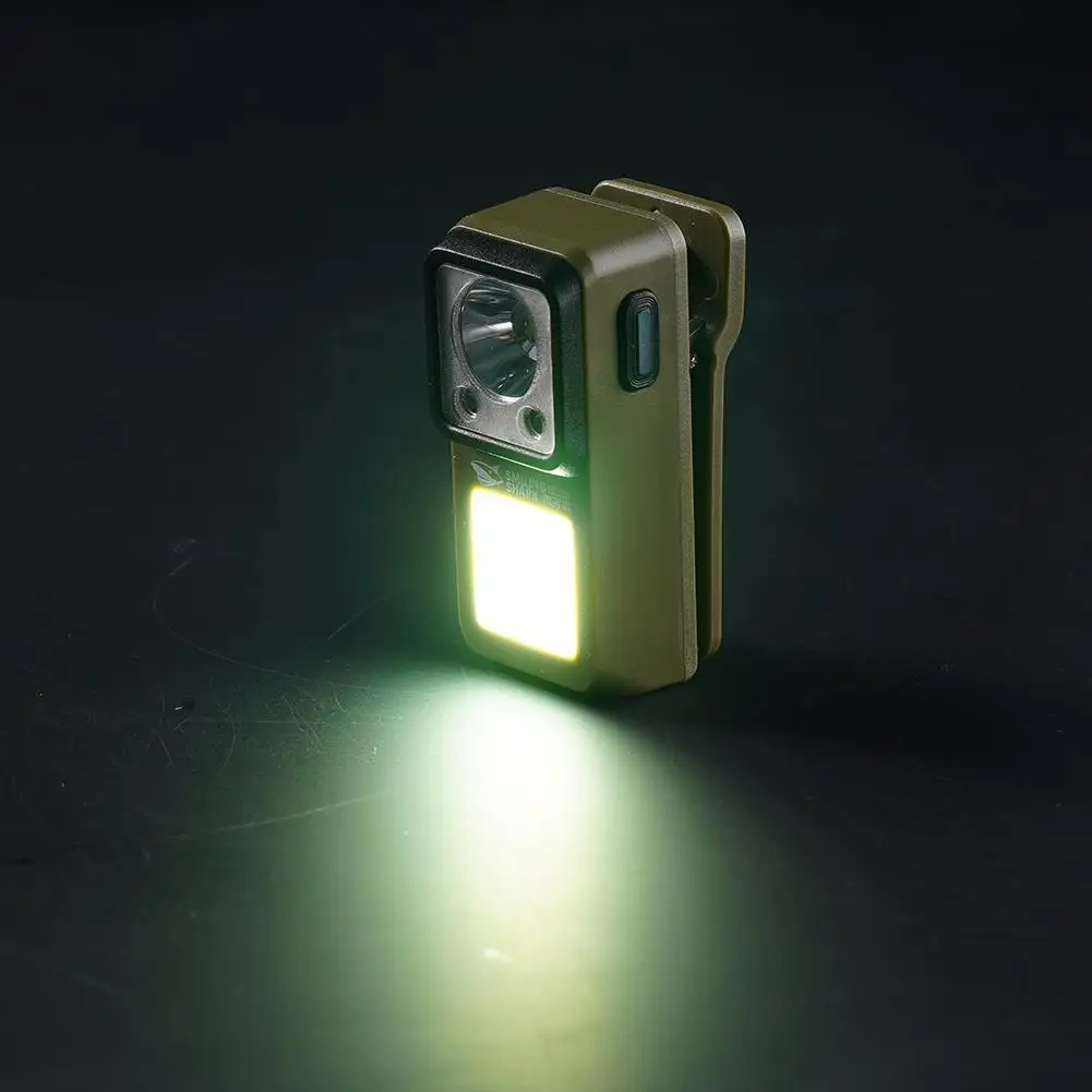 LED-Taschenlampe mit Magnetklemme für den Außenbereich, extrem lange Leuchtdauer, Arbeits- und Notfalllampe, wiederaufladbar, zum Anbringen, ideal zum Campen und Wandern. – Detail 16