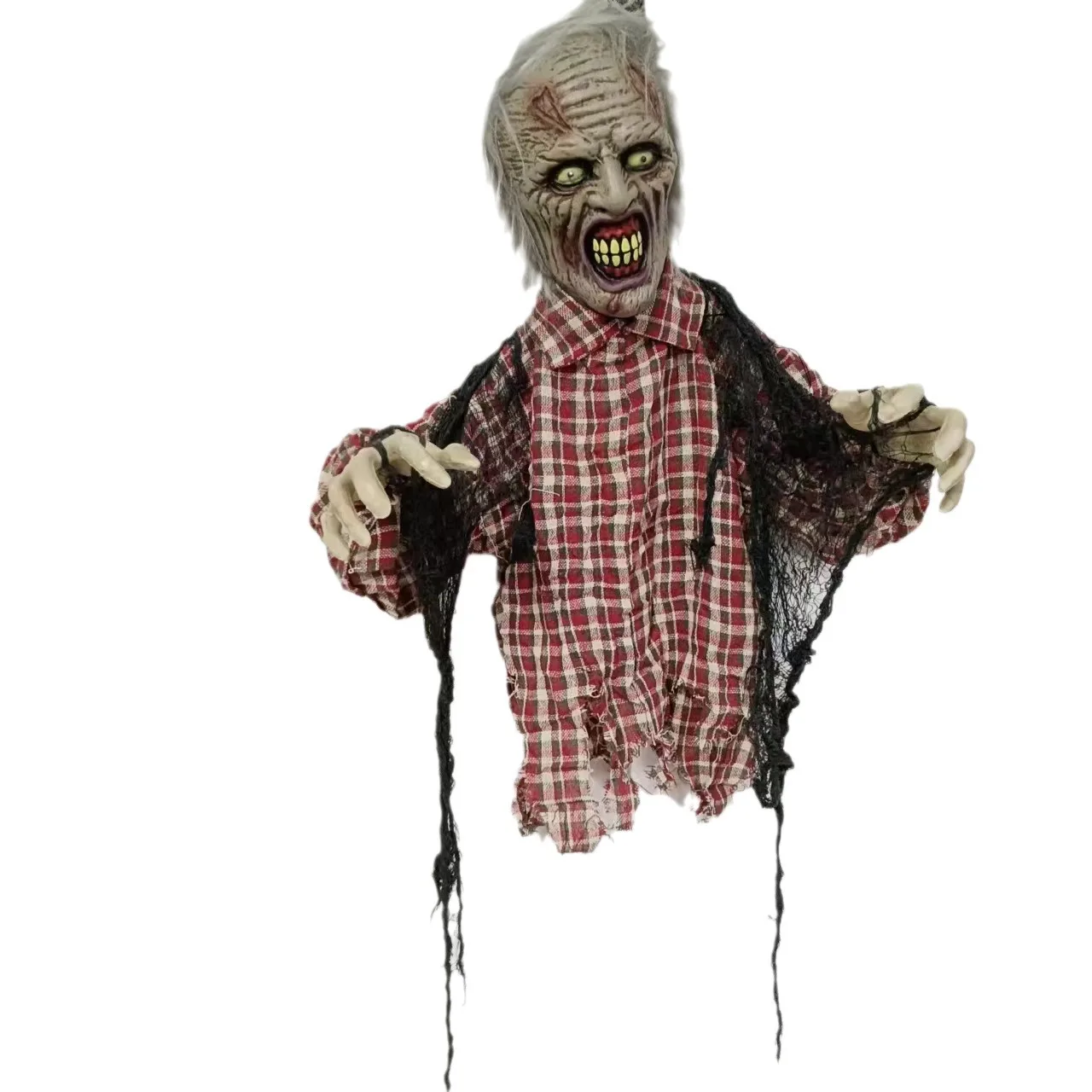 

New Halloween Decorations Zombie Half Dummy Decorations Room Escape Haunted