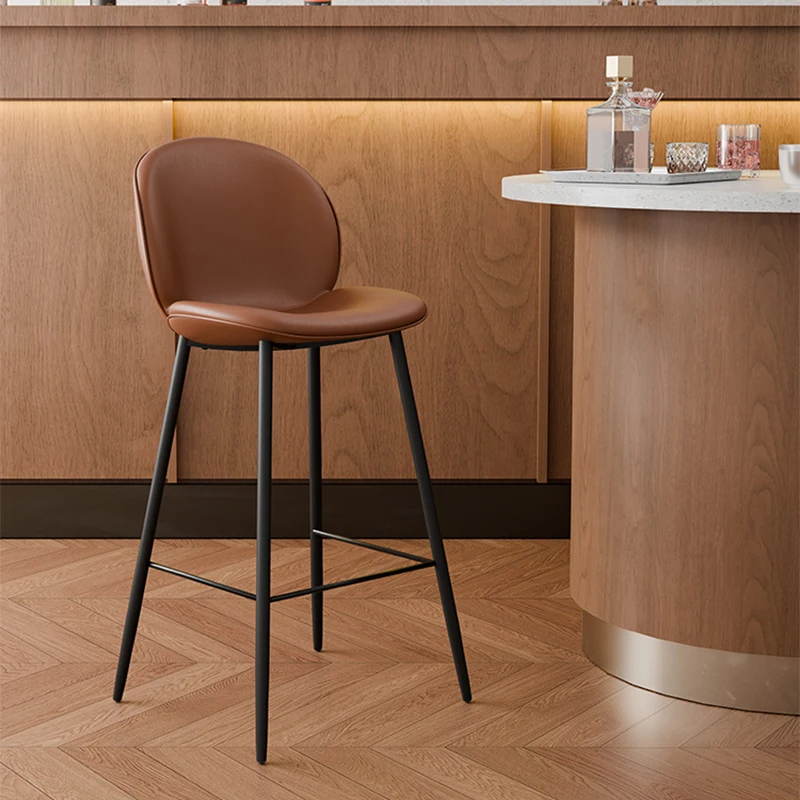 ออกแบบกลับเก้าอี้บาร์หรูหราทันสมัยสบายเคาน์เตอร์Simpleเก้าอี้บาร์คุณภาพสูงผู้ใหญ่Chaise De Barอินเทรนด์เฟอร์นิเจอร์