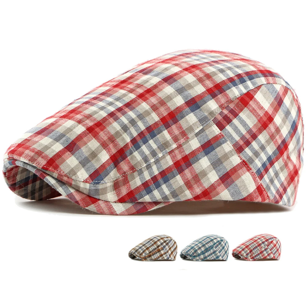 

HT5055 Berets 2026 New Spring Summer Caps for Men Women Artist Painter Beret Hat Male Female Ivy Flat Cap Adjustable Beret Caps