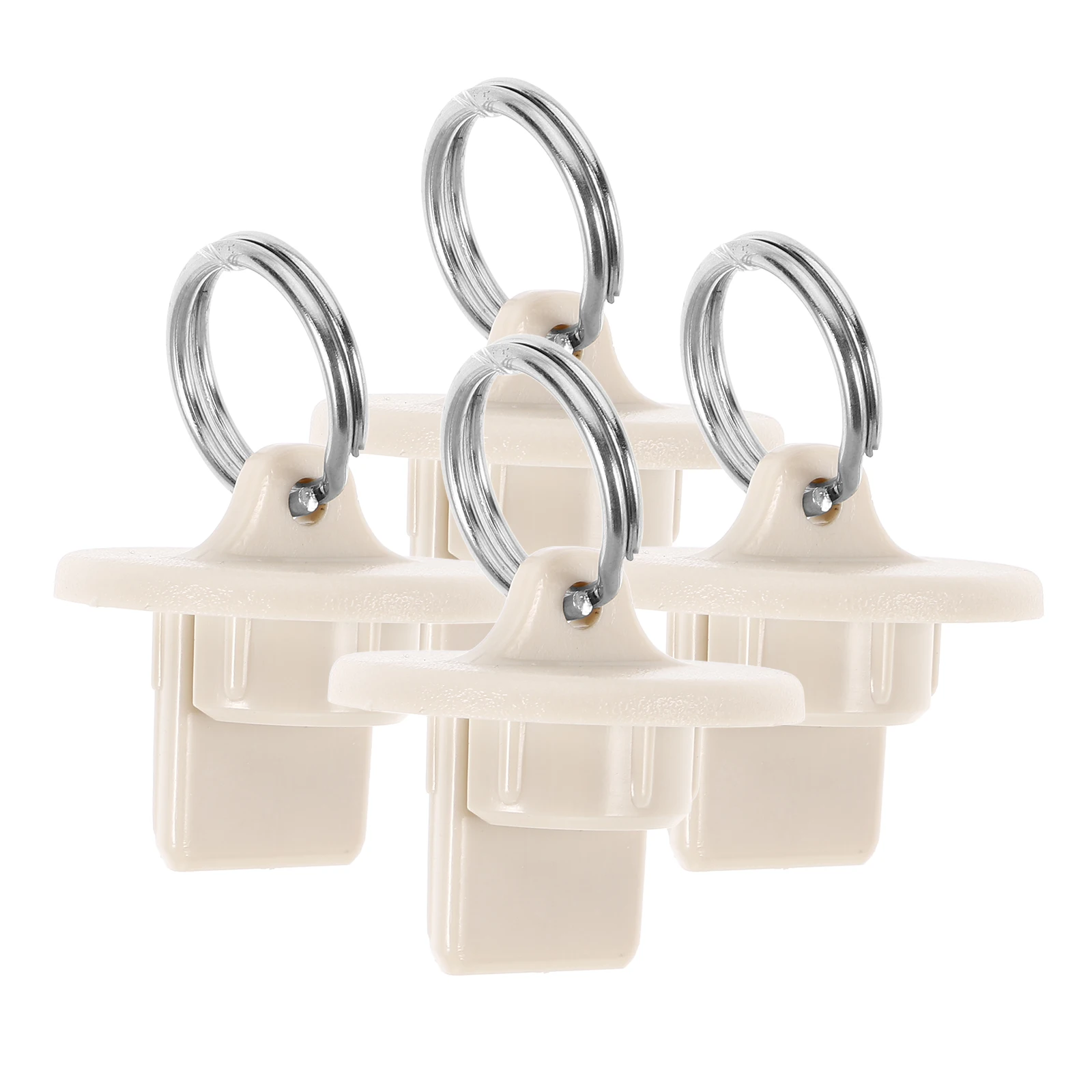 

4pcs Windproof Plug For Outdoor Sunshade Stop Accessories Replacement End Caps With Pull Ring Blind Roller Stopper Bungee Cord