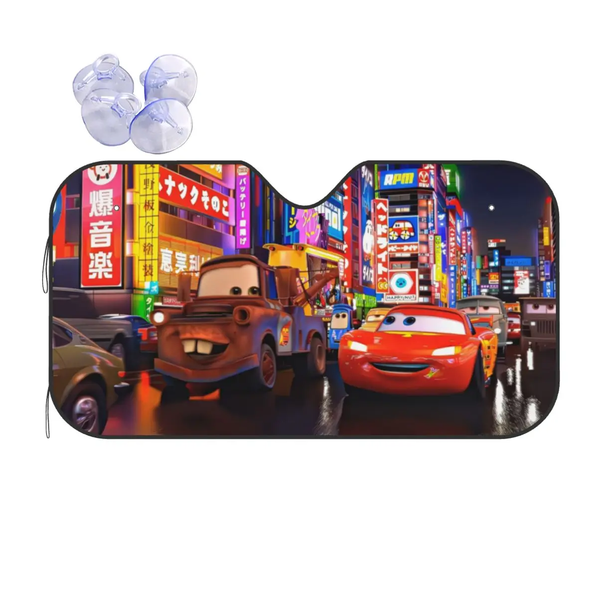 

Солнцезащитный козырек Sally Lightning Mcqueen и Sally, модный козырек на переднее окно автомобиля 76x140 см, солнцезащитный козырек для автомобиля, теплоотражатель