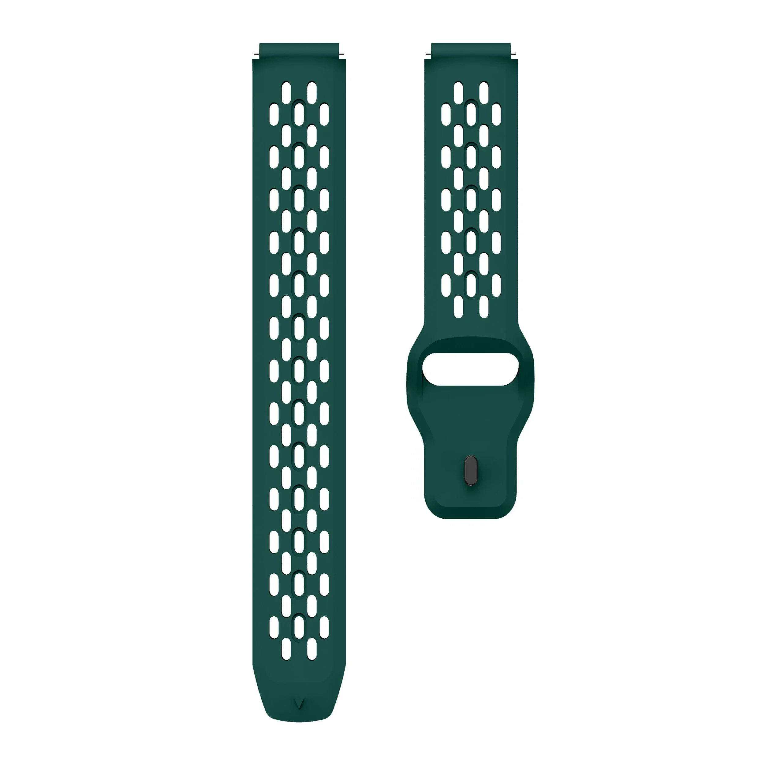 سوار معصم سيليكون شامل سريع الملاءمة ، ساعة سامسونج 4 ، 5 ، 6 سوار ، GT2 Sport ، Garmin Vivoactive 4 ، حزام مطاطي ، 20 حزام ، 22