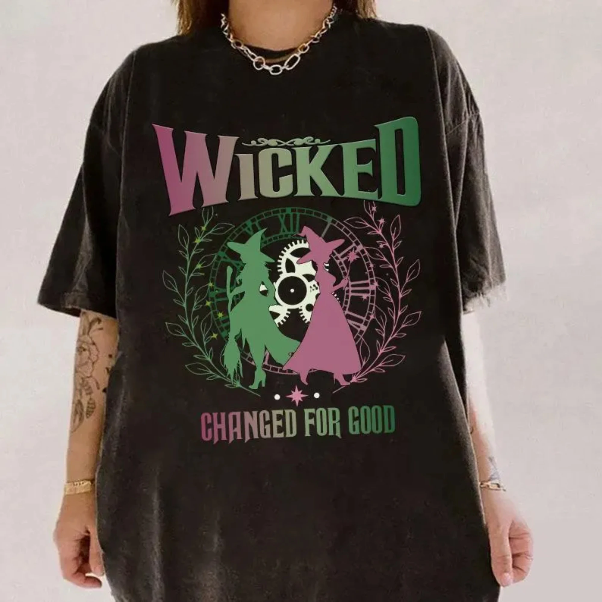 

"Change for Good" Is Inspired By The Aesthetic T-shirt "Wicked Defy Gravity" From The Musical "Wicked Defy Gravity" T-shirt