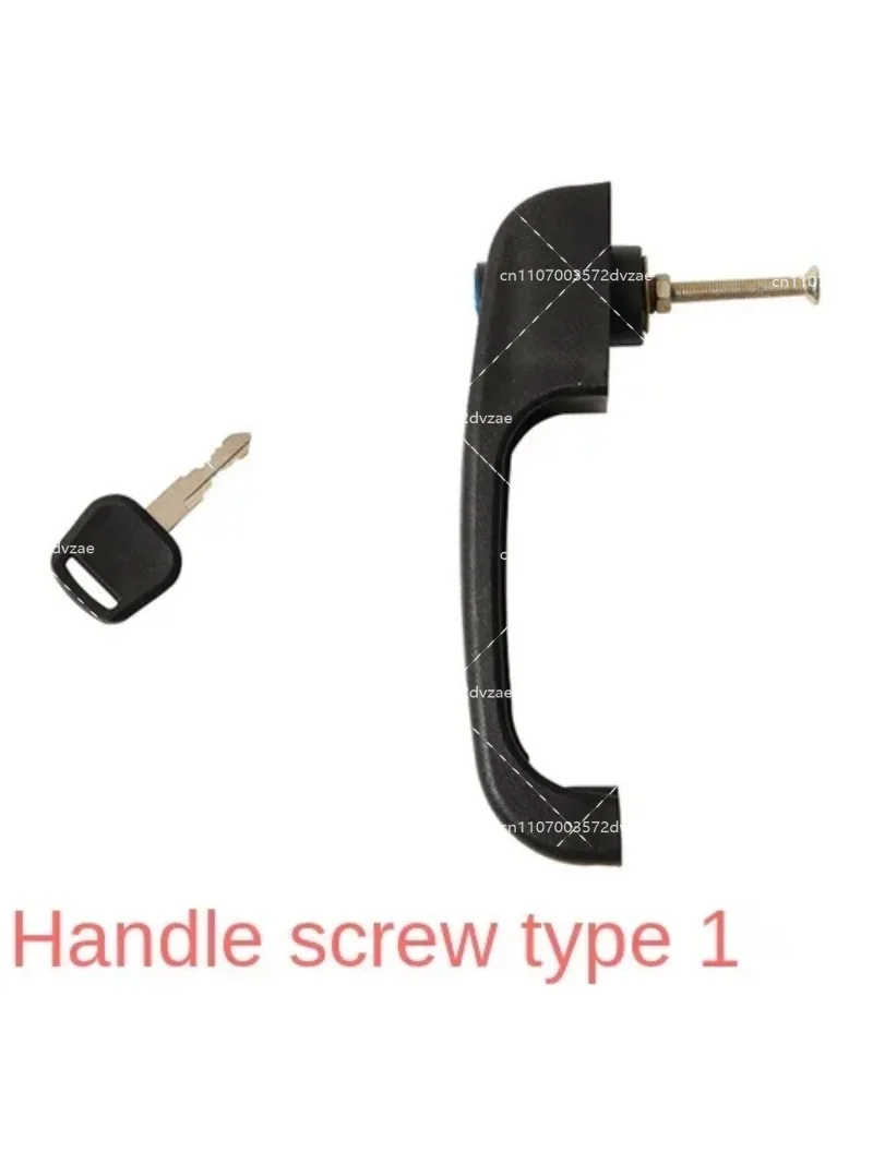 Forklift Gate Lock Handle Linggong Longgong Mingyu Loader Engineering Vehicle Tractor Harvester Door  with  Cylinder