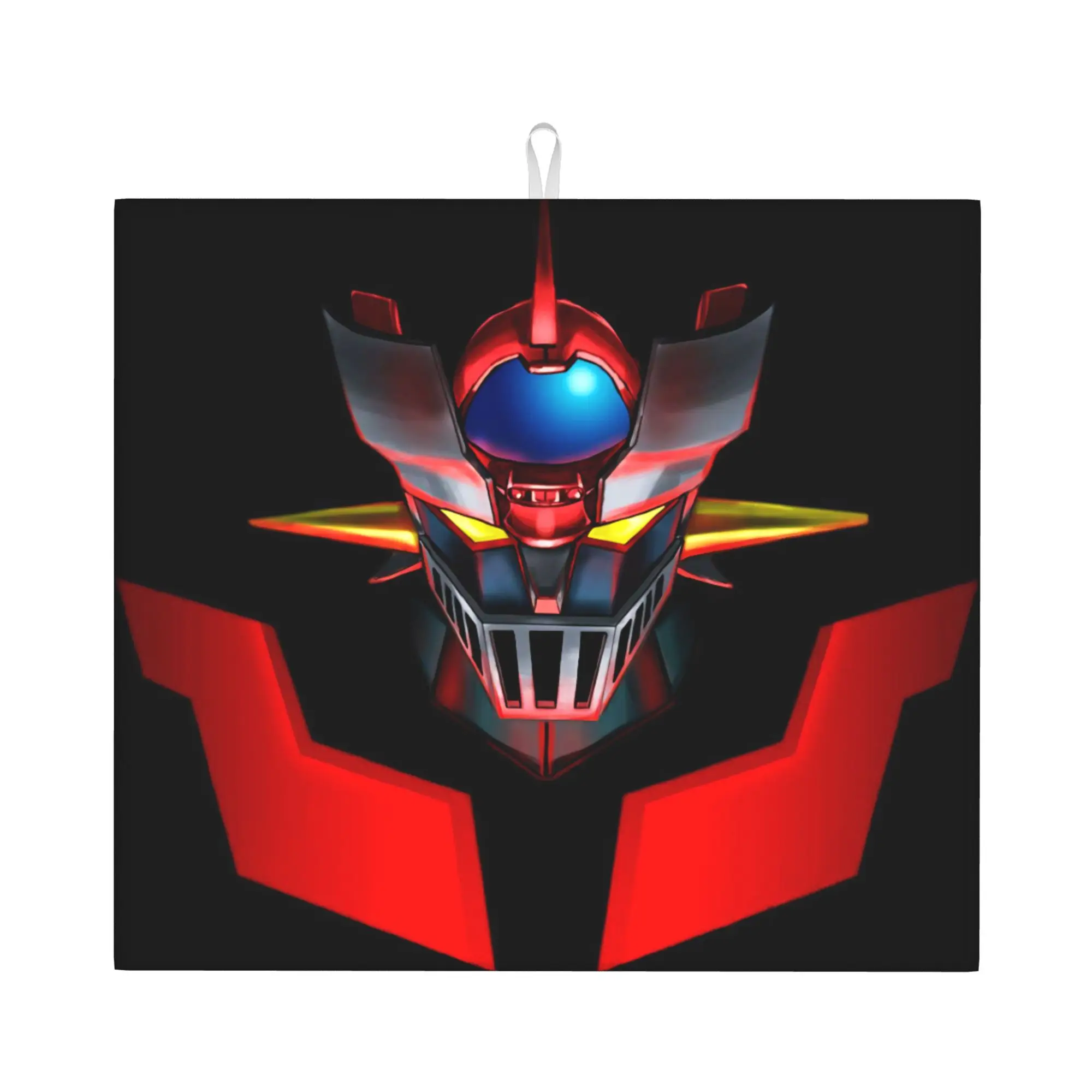 Mazinger Z Mad Robot Non Slip Kitchen Counter Protector Mat Barware Tableware Reusable Grendizer Anime Manga Mat For Kitchen