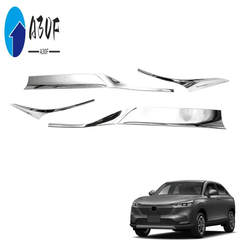 

A30F-1Set Chrome Rear Tail Light Cover Trim Taillamp Lid Eyelid Eyebrow Molding Strip Plastic For Honda HRV HR-V Vezel 2021-2023