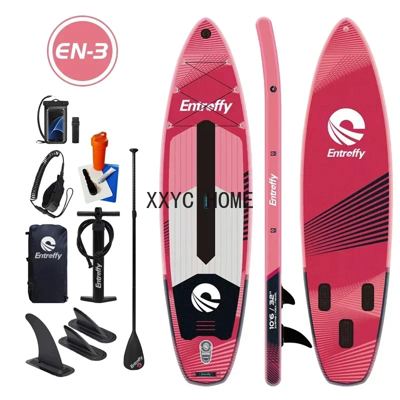 Spatium 10.6feet 31inch Inflatable Surfboard SUP Paddle Board Surfing Fishing  SUP Inflatable Stand Up Paddle Board Set