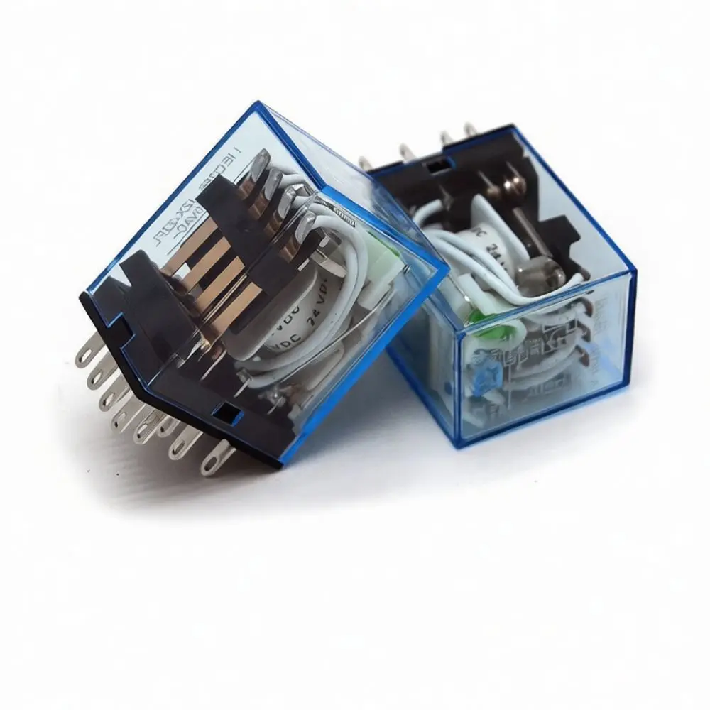 For For GANGKOO Electrical Intermediate Relay Module MY4NJ MY2NJ LY2NJ HH52P HH54P 220V 24V 12V Automation Control Switch Device