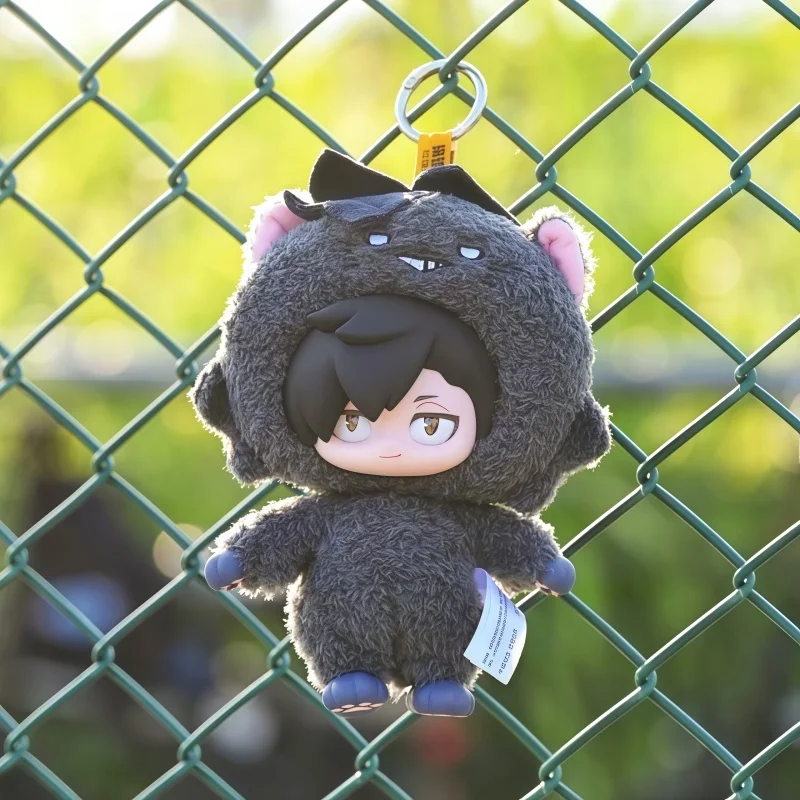 spot ¡¡Auténtico Haikyu!! Junkyard Showdown series Lindo vinilo felpa colgante Mochila decoración llavero regalo del festival