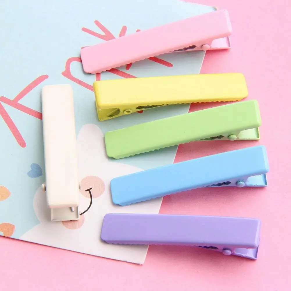 3 шт. заколки для волос прочные цветные заколки Макарон стильные заколки для волос «сделай сам» уникальный дизайн универсальные аксессуары для волос