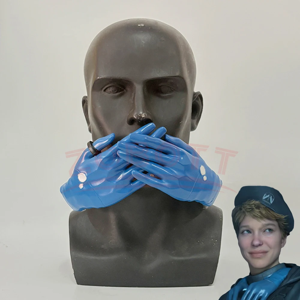 

Game Death Stranding 2 Fragile Cosplay Mask Blue Gloves Masks Adjustable Adult Costume Accessories Unisex Halloween Party Props
