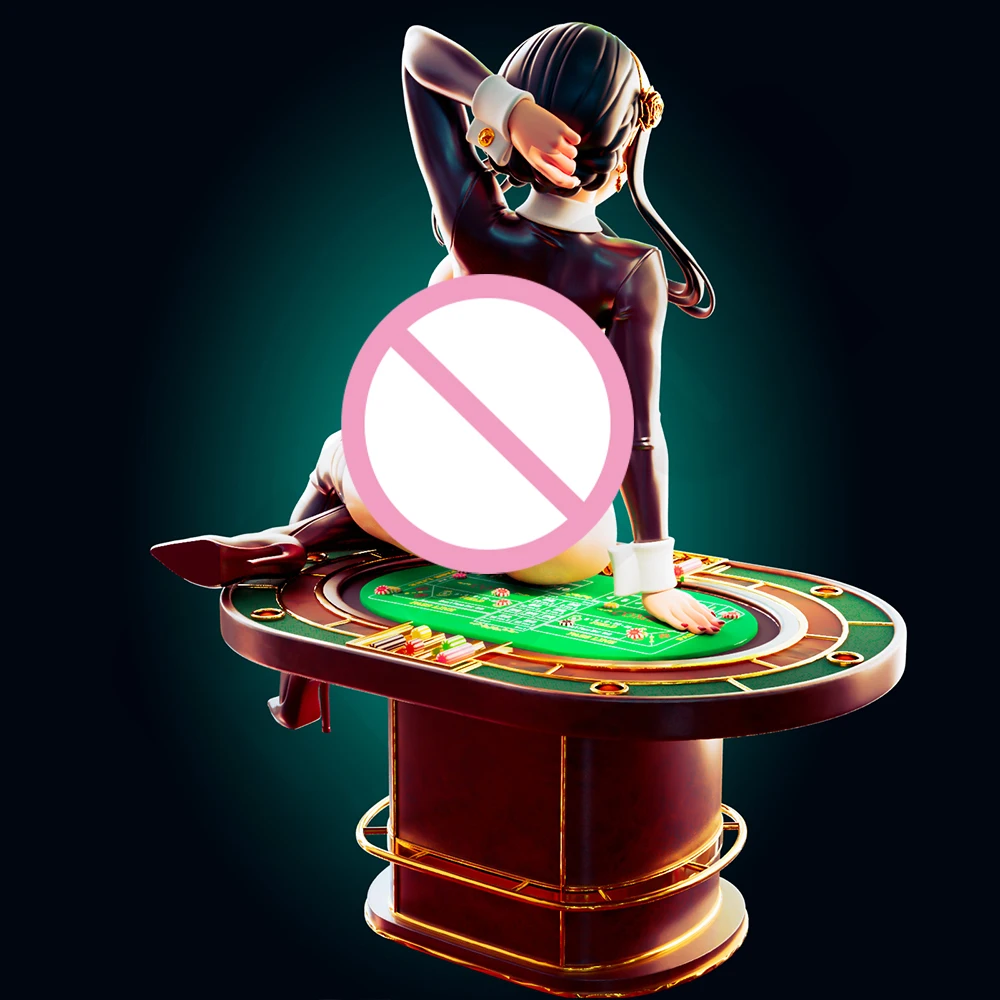 1:24 Oficer Rhu Sexy Girl Forger NSFW Zestaw do Druku 3D z Żywicy Zabawka Gk Niepomalowana Figurka DIY Niezmontowana Statuetka Figurki Model Zabawki