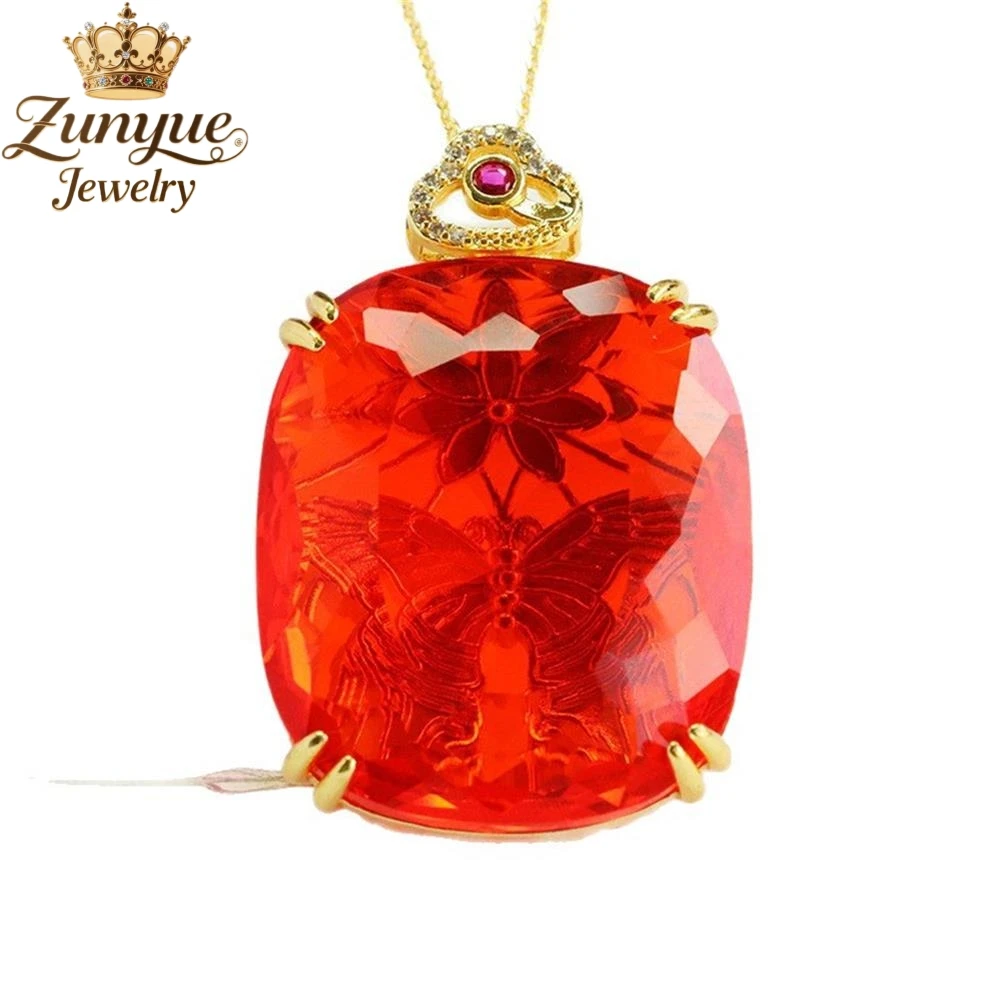 الراقية الزجاج الملون فراشة زهرة قلادة فاخرة جودة الأزياء الجميلة مجوهرات رائعة أنيقة شعبية سحر الشباب هدية