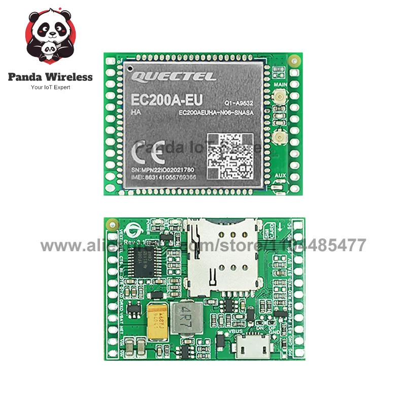QUECTEL EC200 EC200A-AU EC200A-EU EC200AAUHA EC200AEUHA 4G Development Core Board LOT/M2M-optimized LTE CAT4 Module