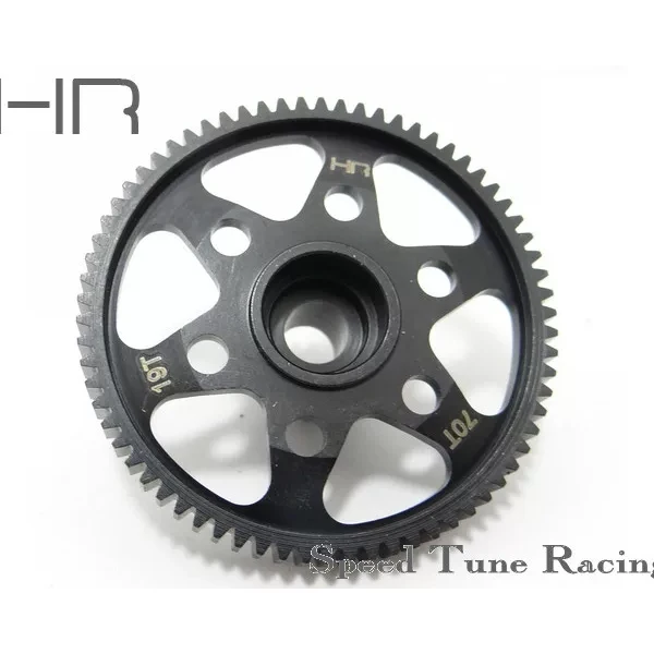 HOT RACING Steel Counter Gear 70T 19T 0.6M STBR7019T for Tamiya Bruiser 2012 1/10 3-Axle
